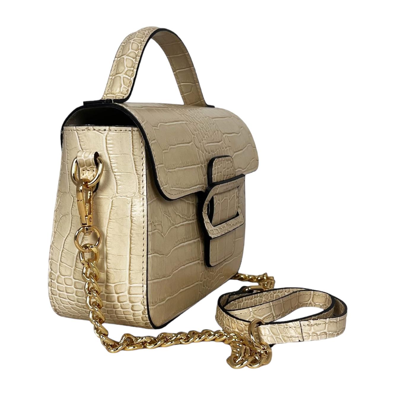 Borsa a tracolla Cheval Firenze Beatrice Beige