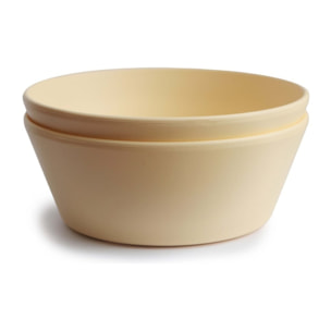 Mushie Pack Dos Bols Redondos Solid