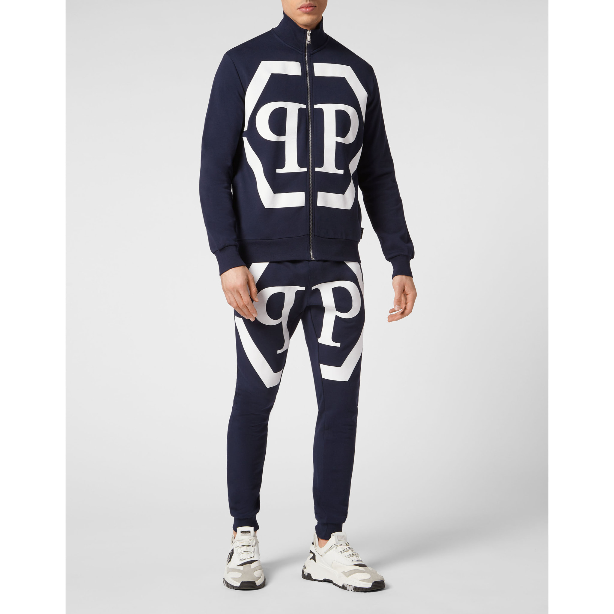 PHILIPP PLEIN Sweatjacket HEXAGON