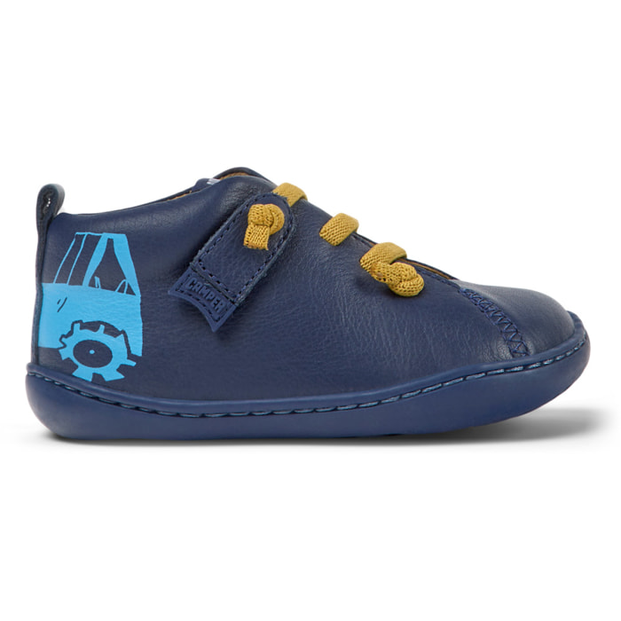 CAMPER Peu Cami Twins - Zapatillas Sneakers Azul Infantil Unisex