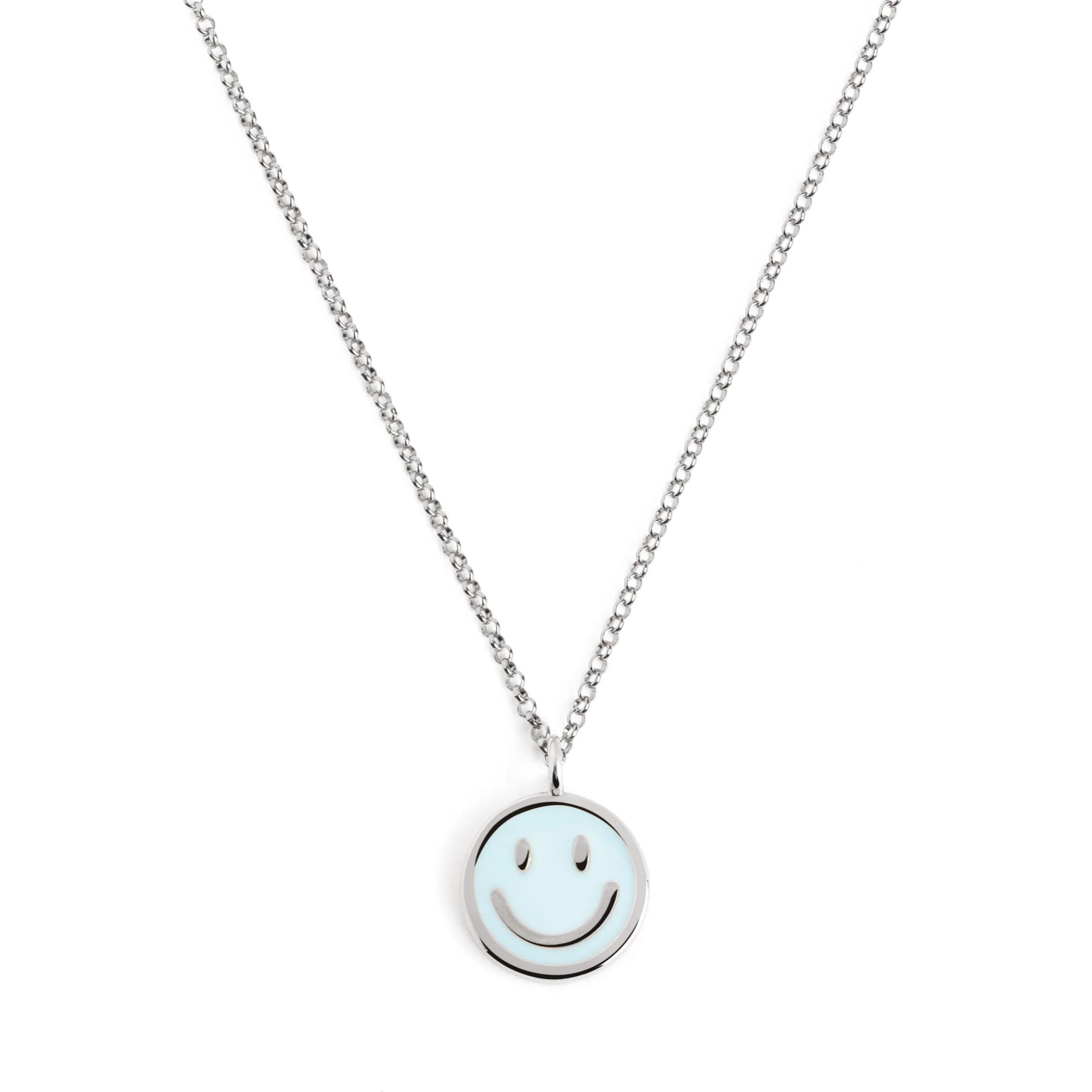 Collar Smiley Sky Enamel