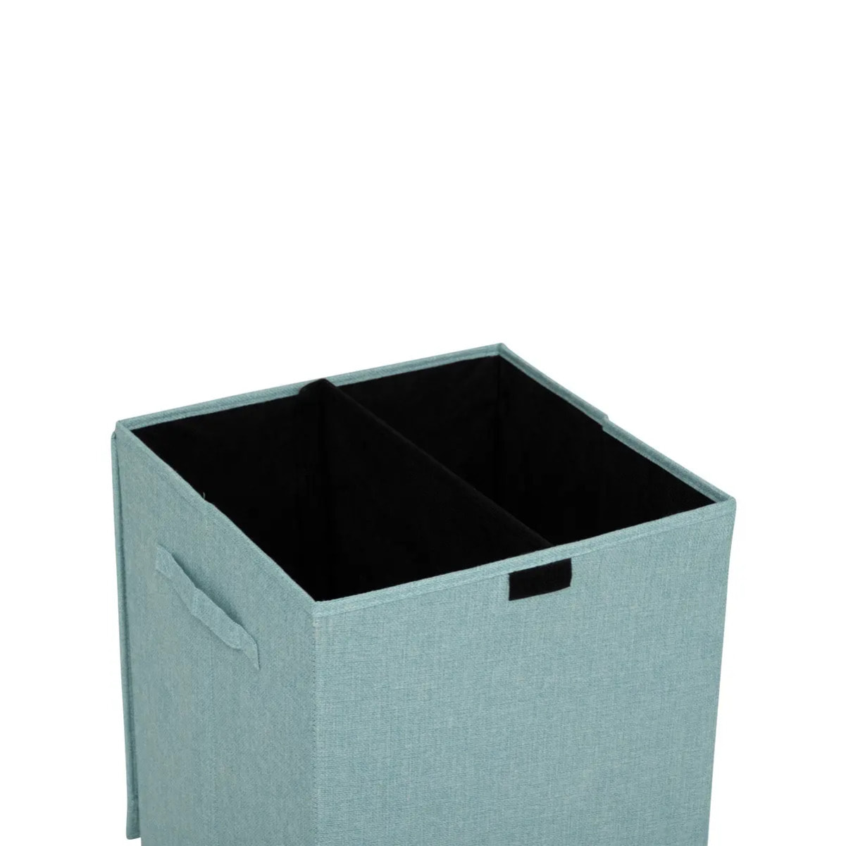 Panier à linge "Colorama" bleu arctic 74L