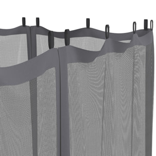 Moustiquaire pour pergola bioclimatique 4x3m