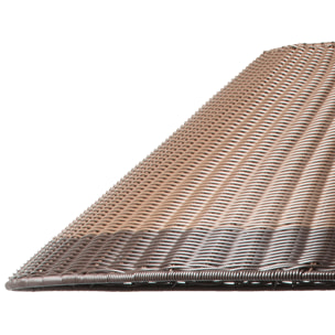 SAIGON OUT Lampadaire gris/marron 2M W100