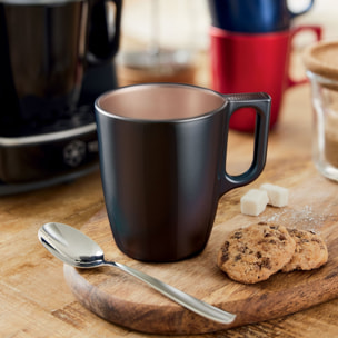 6 mugs 25 cl Noirs Flashy