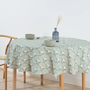 Nappe ronde en résine anti-taches ASENA 4