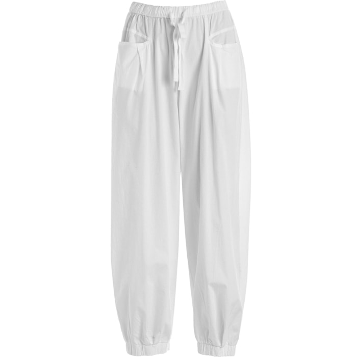 DEHA - Jogger POPLIN JOGGER PANTS in cotone per donna