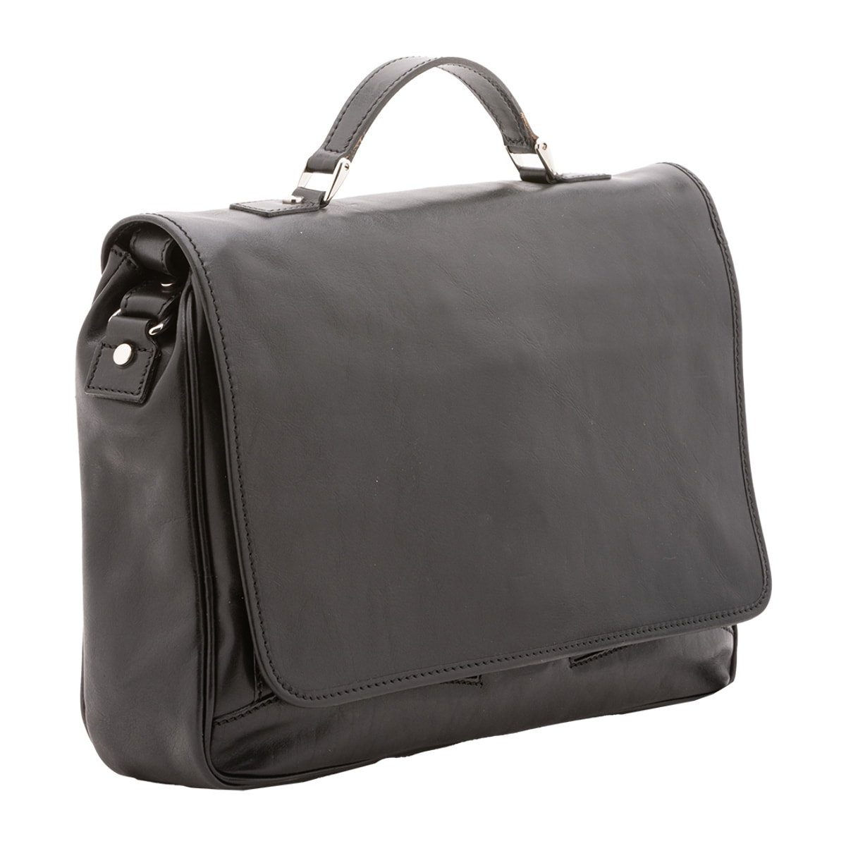 Borsa a mano  unisex In Vera pelle Made in Italy 40x30x9 cm