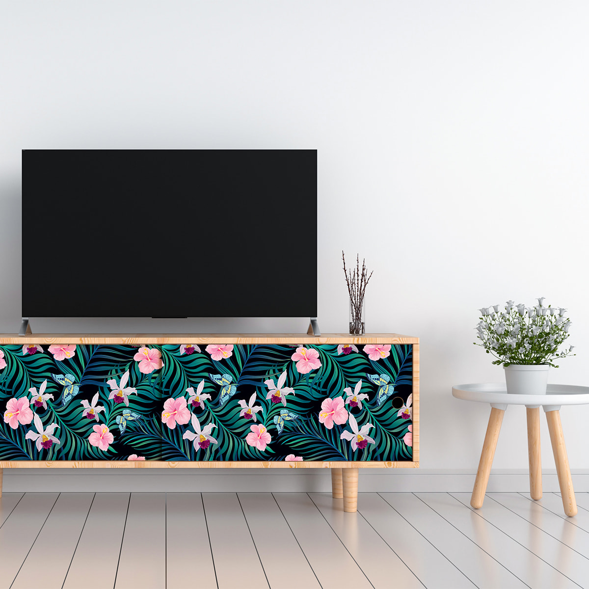 Sticker meuble tropical bingwa 40 x 60 cm