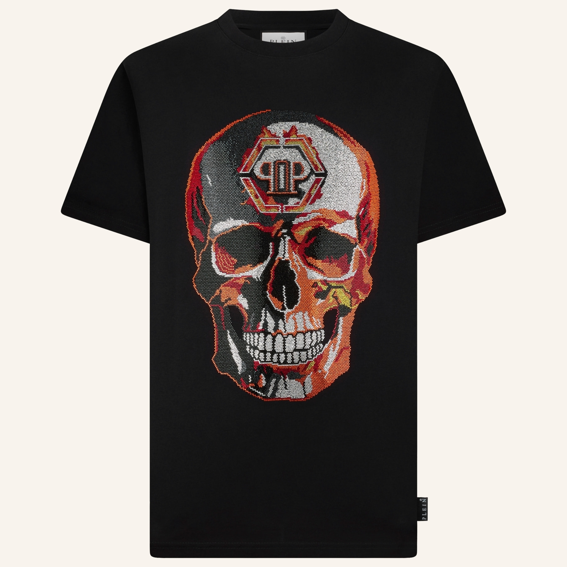 PHILIPP PLEIN T-shirt girocollo a maniche corte SKULL