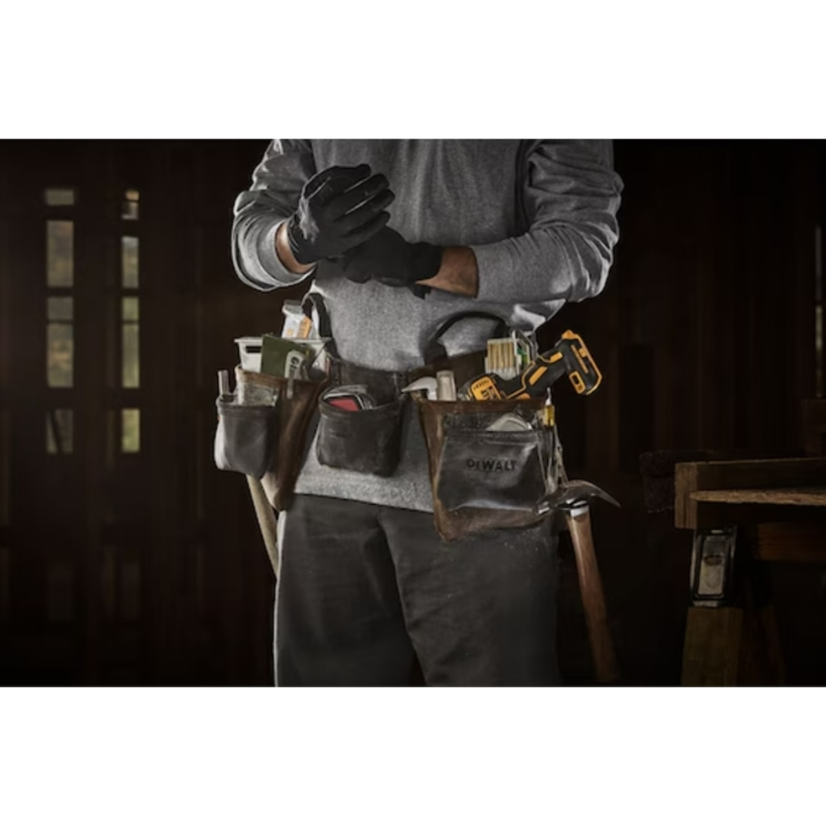 Ceinture porte-outils en cuir Apron - DEWALT - DWST50112-1