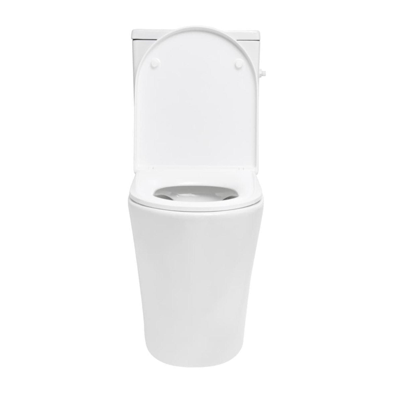Brevis cuvette WC PMR à poser SEULE sans bride en céramique (réservoir non fourni), blanc (SATBRE32M)