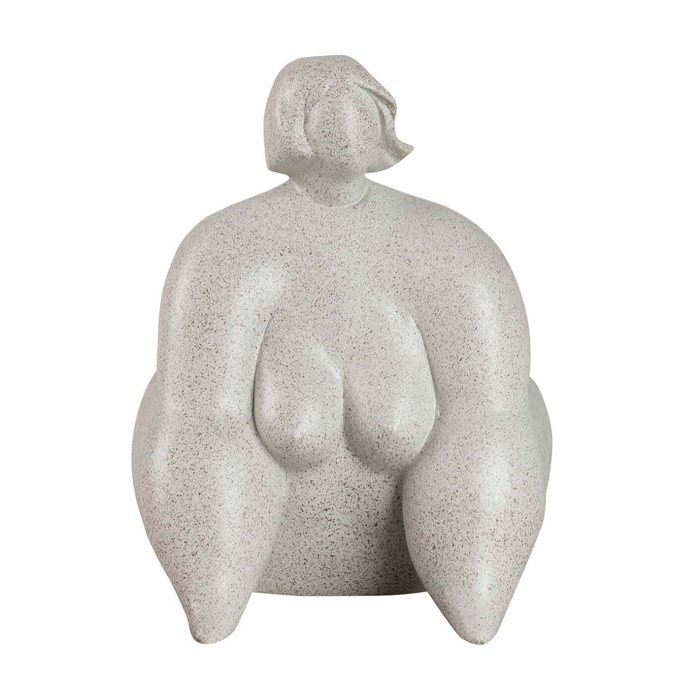 Figura Mujer Resina Yoga 35x18x20 Cm