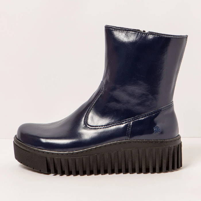 Botines 1531 NAPPA SHINNY NAVY/BRIGHTON color Navy