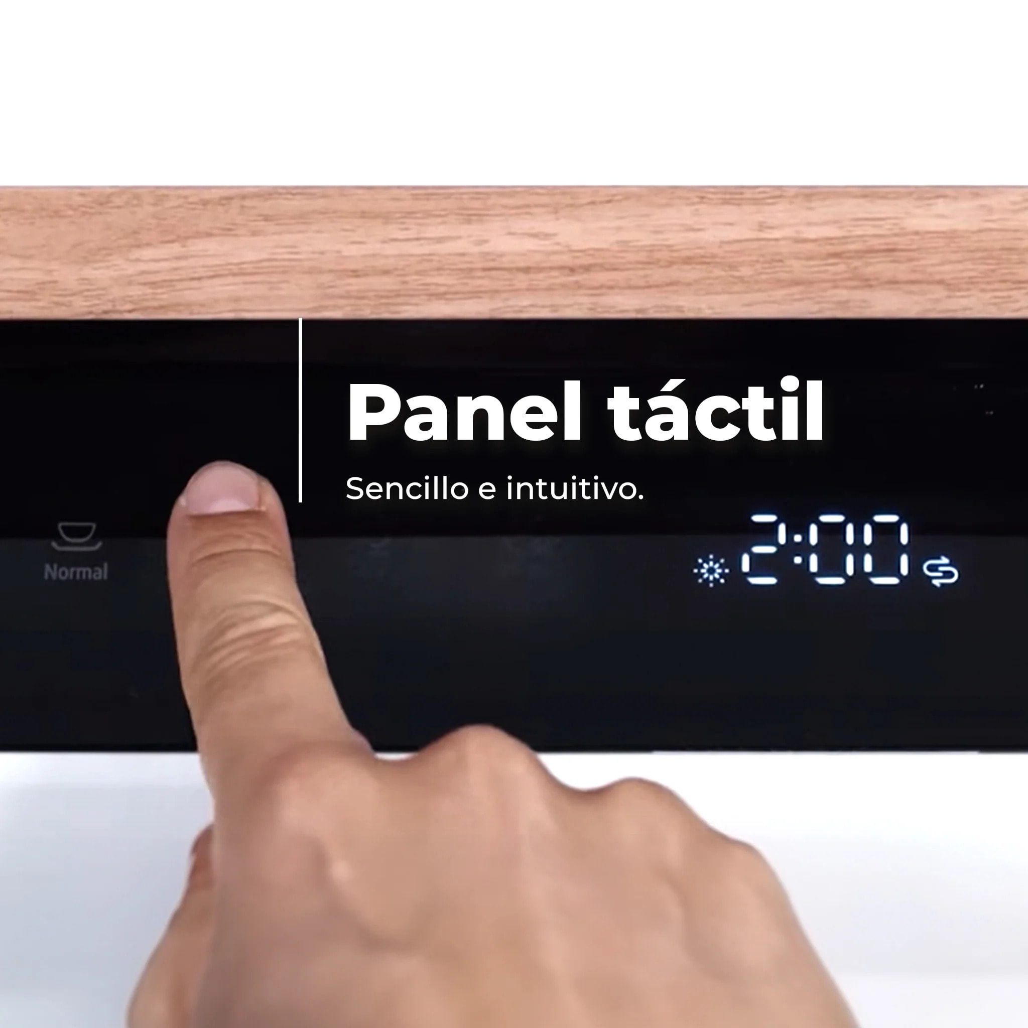 Lavavajillas EVVO Mini D, 6 Cubiertos, 8 Programas, Blanco, Ancho 550 mm