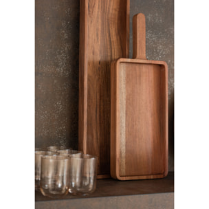 J-Line planche à découper Rectangle - bois - naturel - small