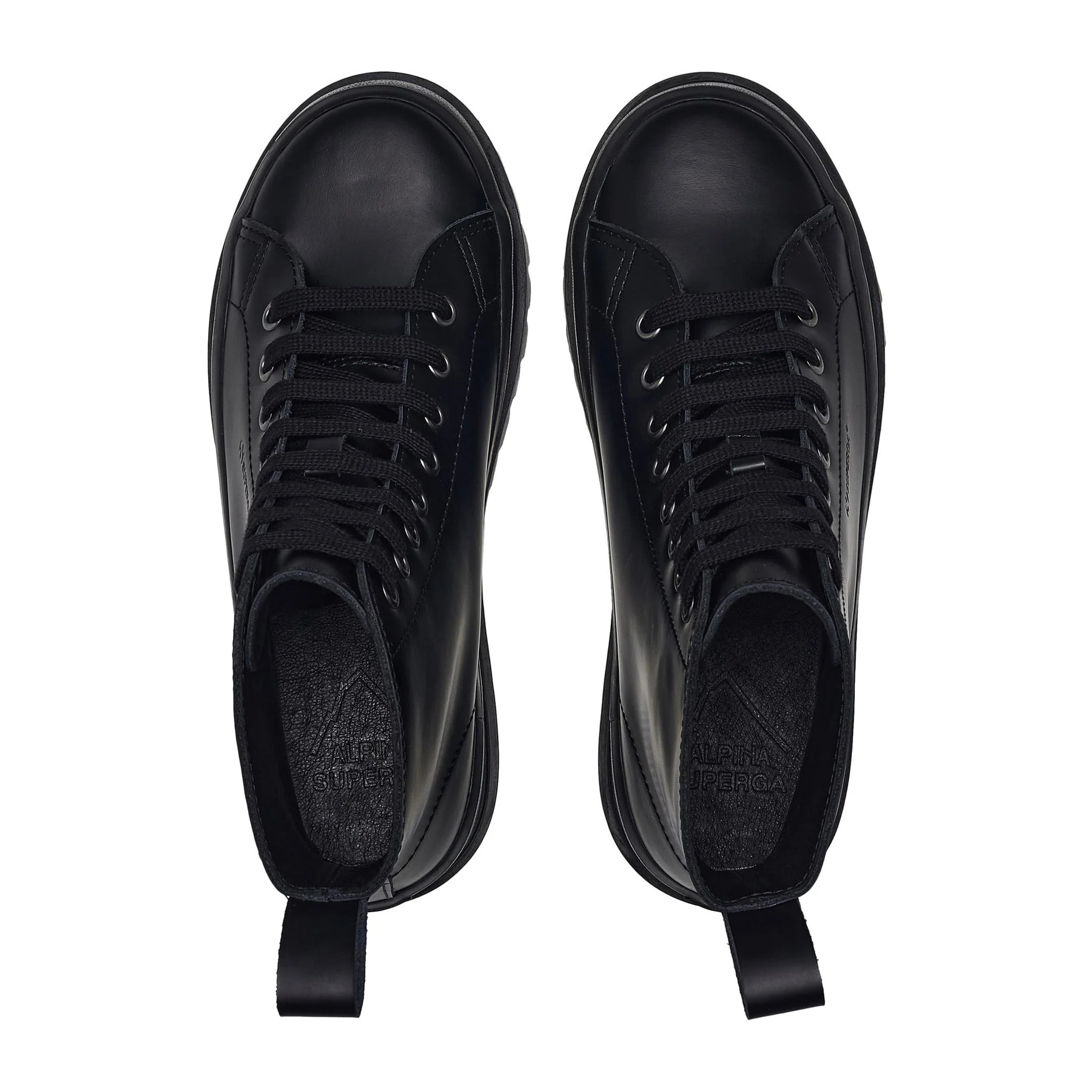 Superga - Stivaletti Donna Nero - 2644 ALPINA BOX LEATHER