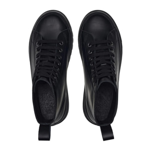 Superga - Stivaletti Donna Nero - 2644 ALPINA BOX LEATHER