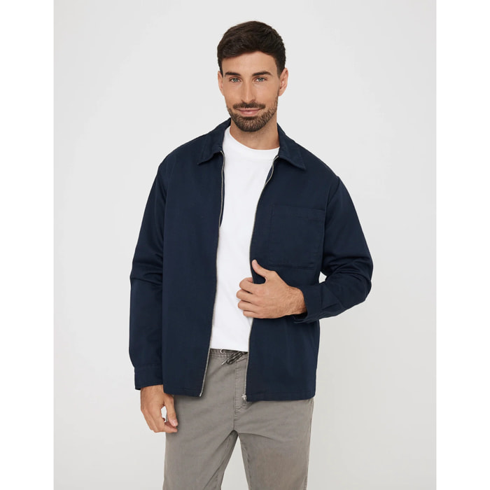 Cazadora Cremallera Azul Marino - Trimm