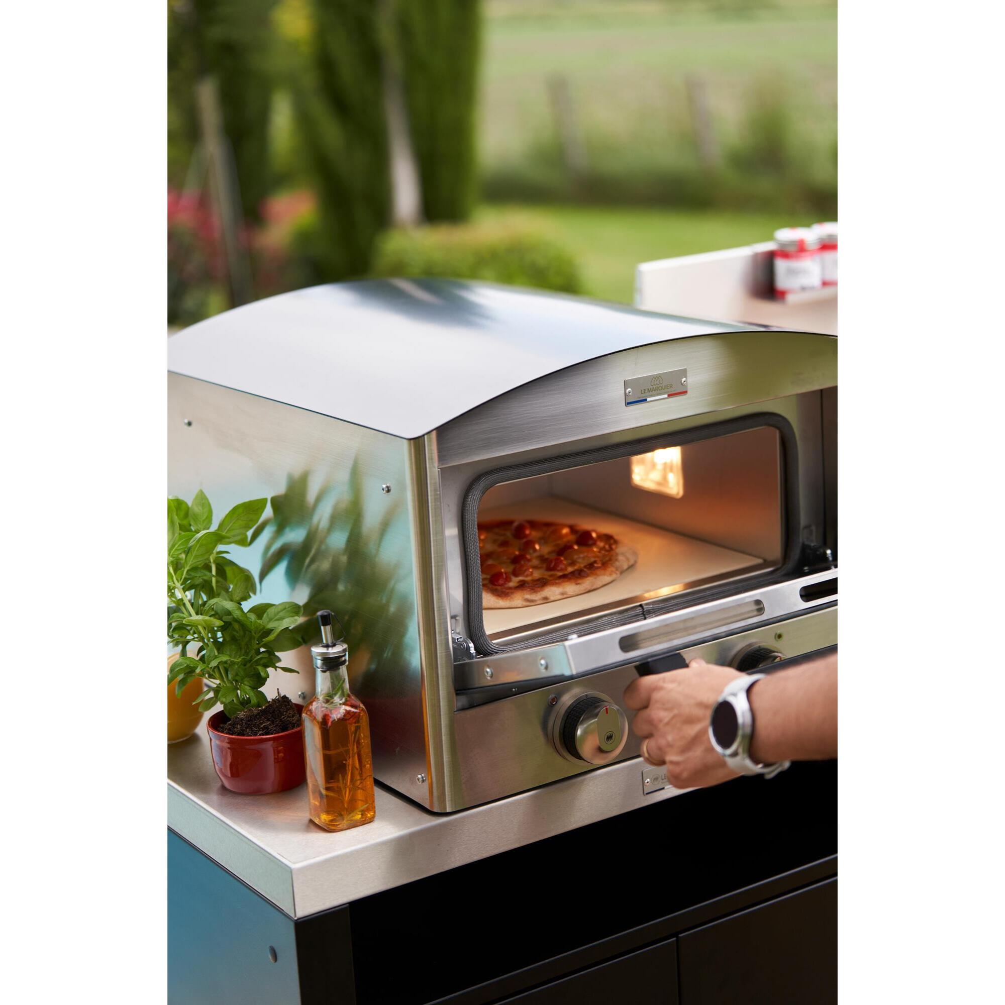 LE MARQUIER - Cuisine 3 Elements Avec Credences - Duo