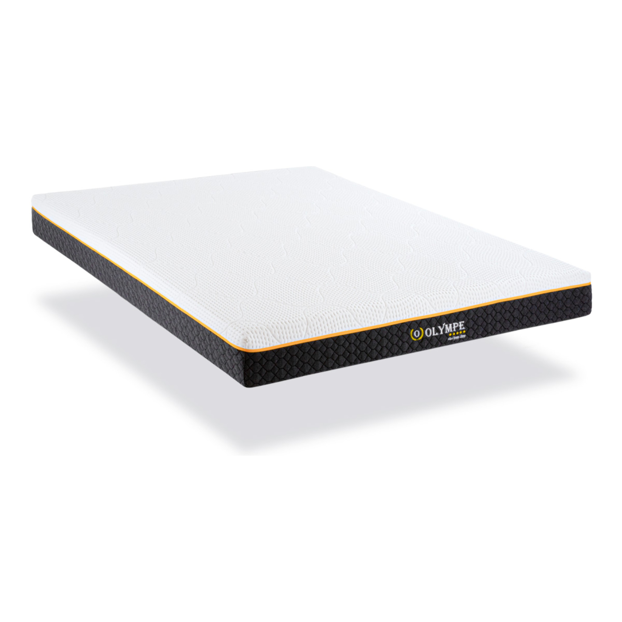 Matelas Olympe Mémoire de Forme, 21 cm, Soutien Ferme, Confort Ergonomique, Fabrication Française, Certifié CertiPUR & Oeko-Tex