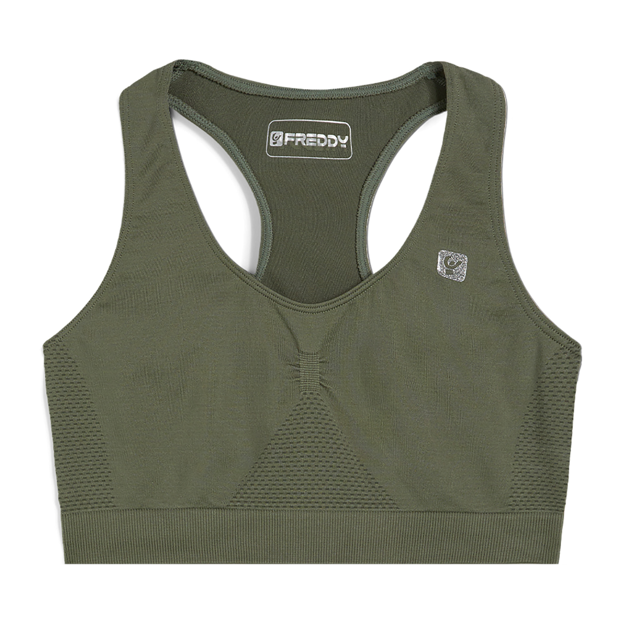 Reggiseno sportivo seamless dal sostegno medio