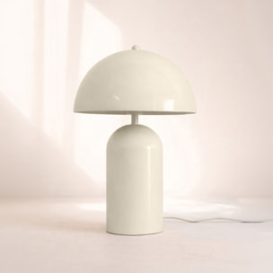 Lampe en métal écru CHLOE