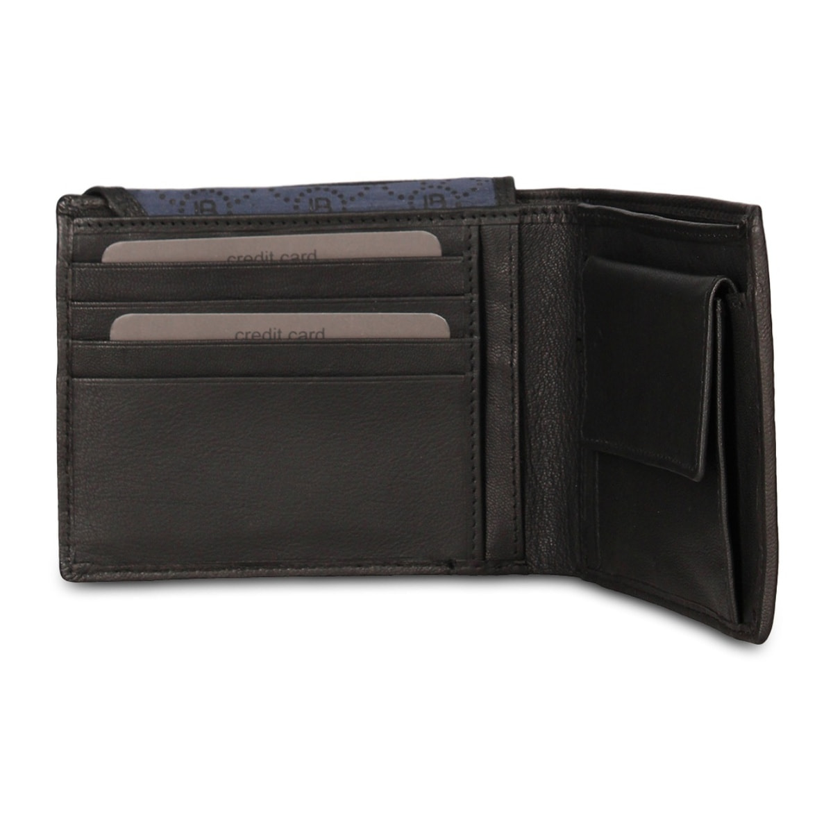 Portafoglio uomo in vera pelle - Modello Erevan Prime - Casual - 12.0 x 10.0 x 2.5 cm