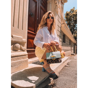 Sandali Donna Tata Italia Blu