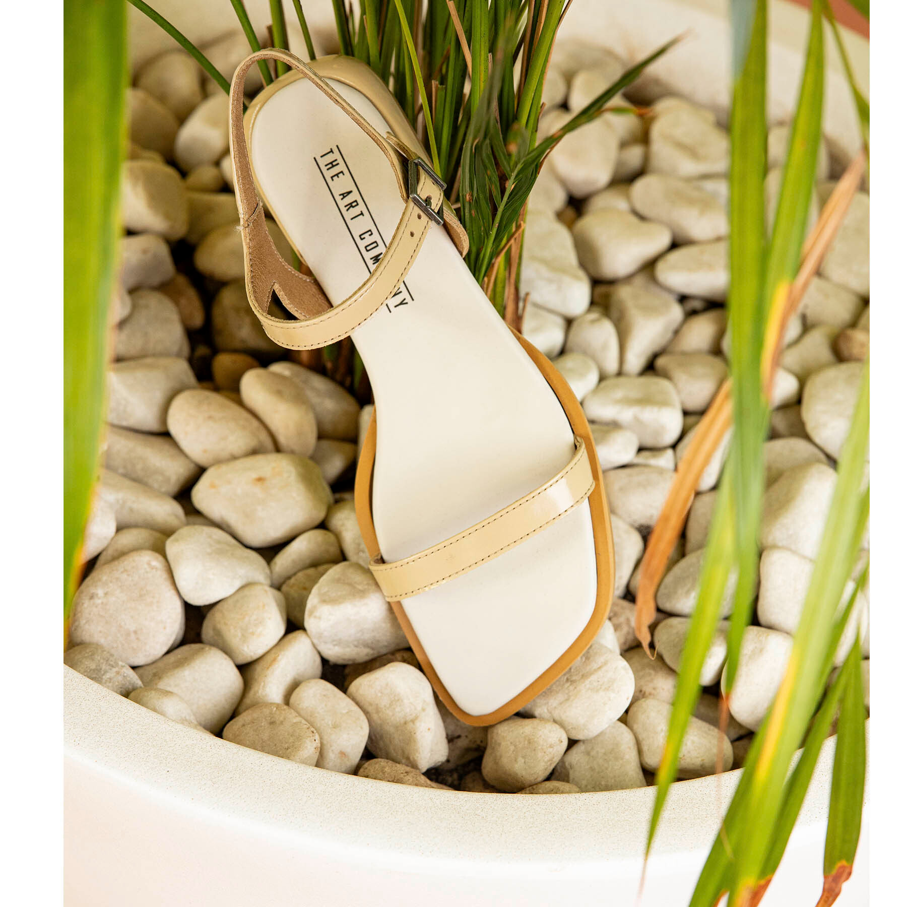 Sandalias 2000 NAPPA SHINNY CHAMPAGNE / BERGAMO color Champagne