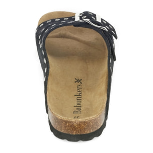 SANDALIA MADRID BABUNKERS NEGRO