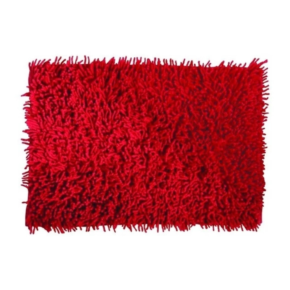 Tapis de bain Coton 40x60cm Rouge MSV