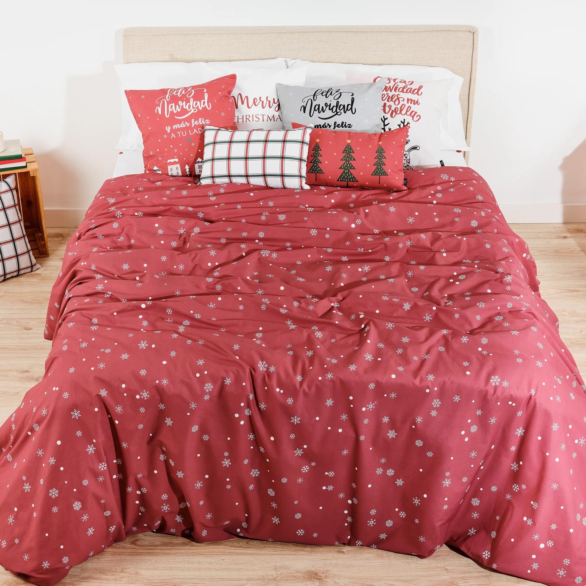 Housse de couette avec clics 100% coton Laponia 9