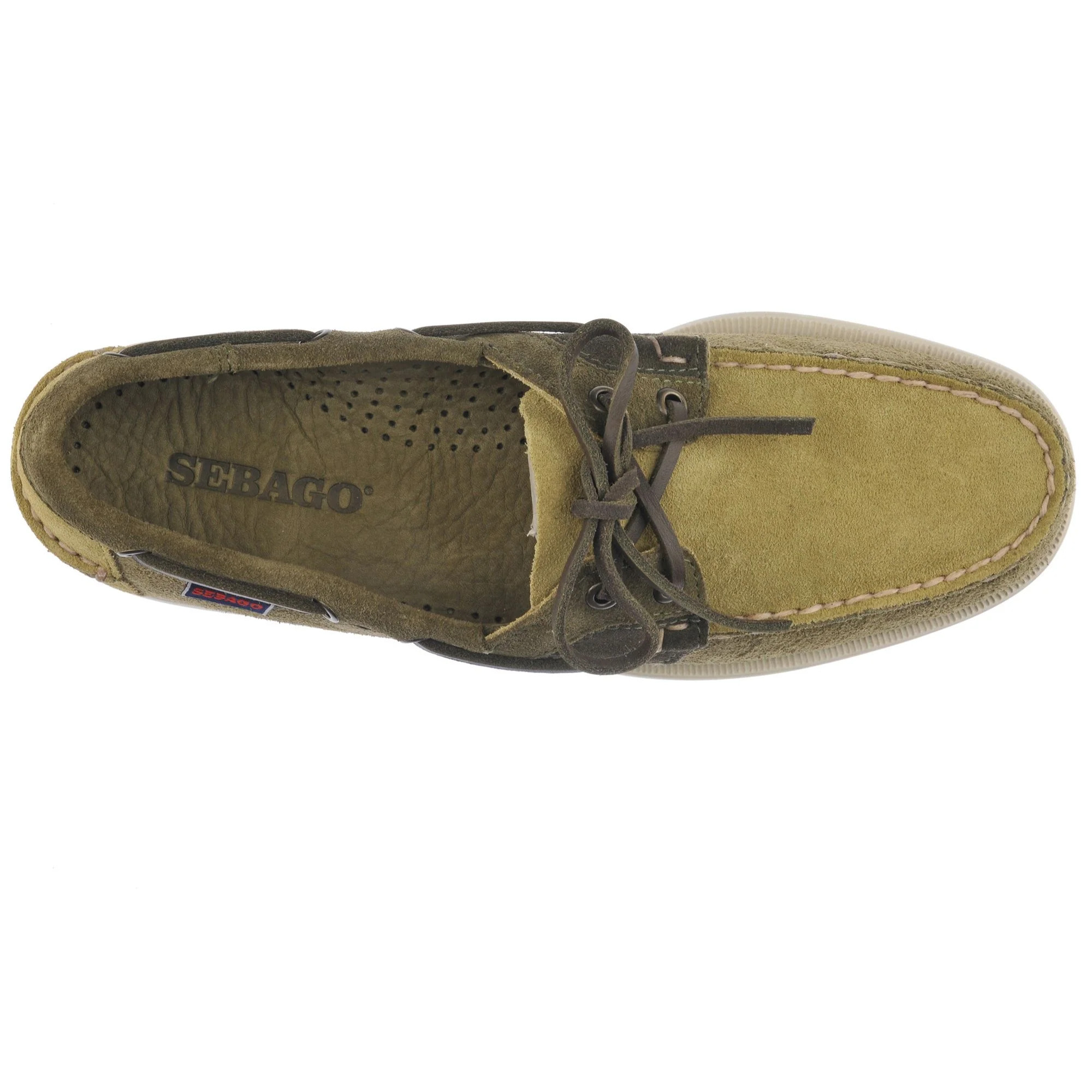 Docksides Sebago Uomo Grigio ROSSISLAND JIB SHADOW