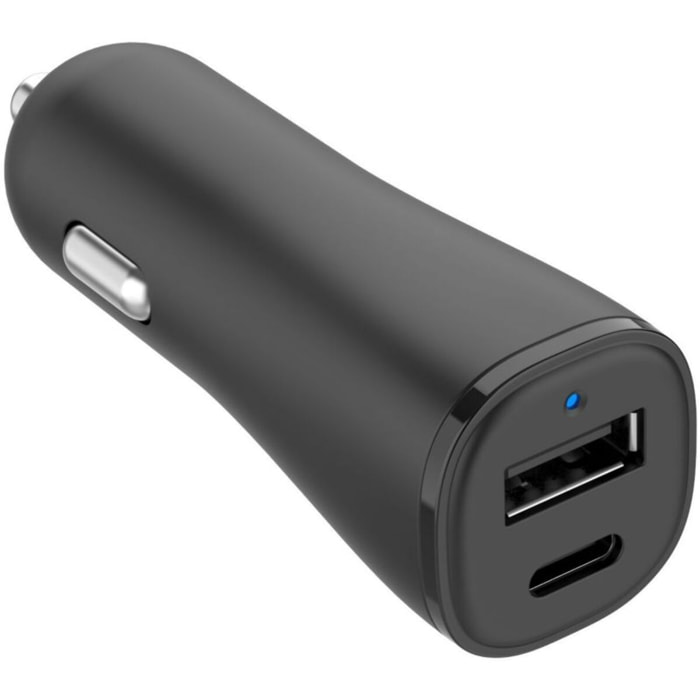 Chargeur allume cigare ESSENTIELB 32W USB-A + USB-C noir