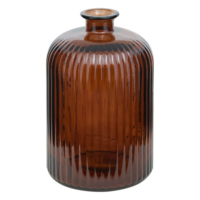 Vase Luz ambre H23cm