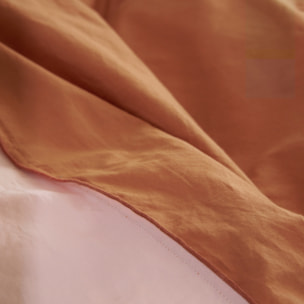 Taie d'oreiller en percale de coton lavé, DOUCEUR LAVÉE