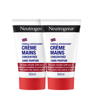 Crème mains - Duo Crème Mains Concentrée sans Parfum 2x50 ml