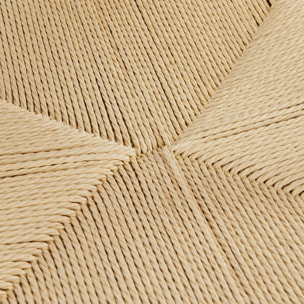 Fauteuil à dîner "Yamato" hêtre beige