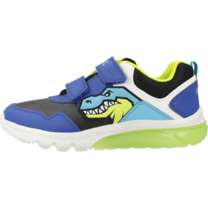 Zapatillas Niño de la marca GEOX  modelo J CIBERDRON BOY AZUL