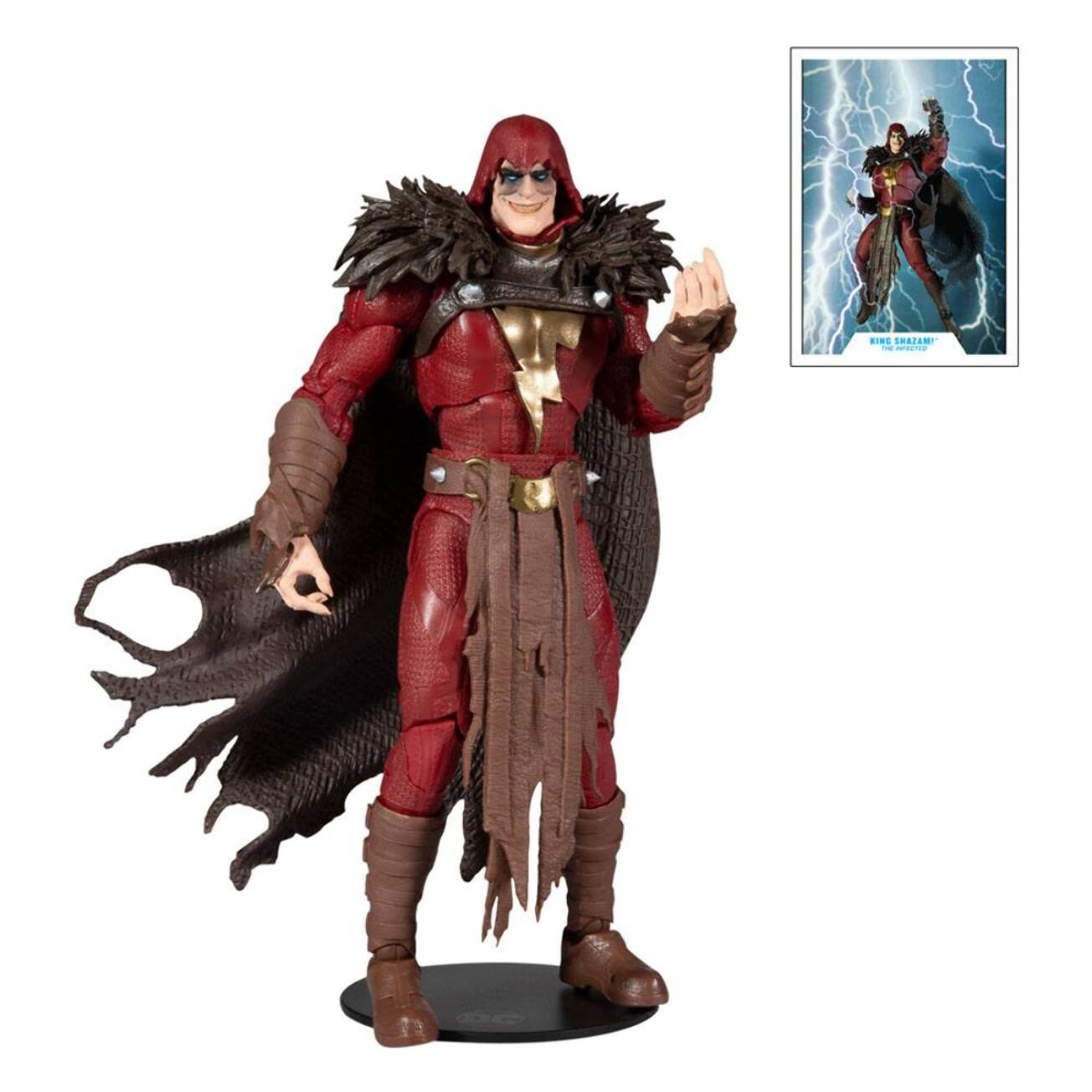 Dc Multiverse Action Figura King Shazam! (the Infected) 18 Cm Mcfarlane Toys