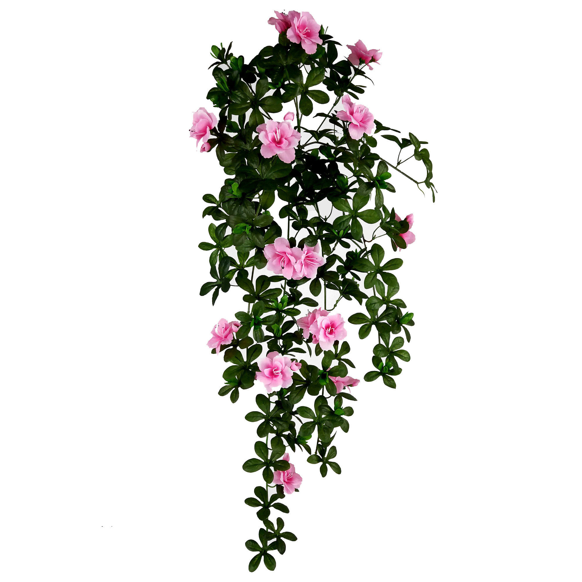 Azalea Pendente 80 Cm - Pezzi 2 - 46X80X46cm - Colore: Rosa - Bianchi Dino - Fiori Artificiali