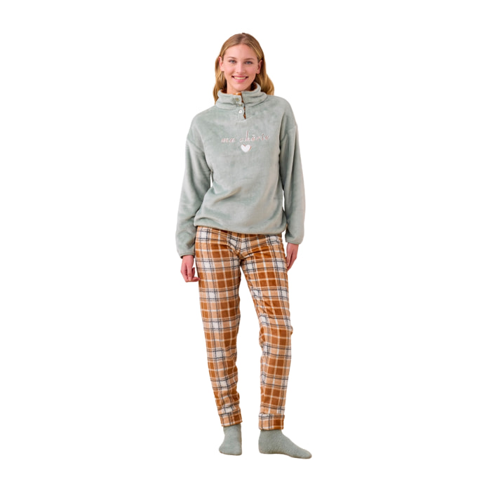 Pigiama donna coral articolo delizia Noidinotte