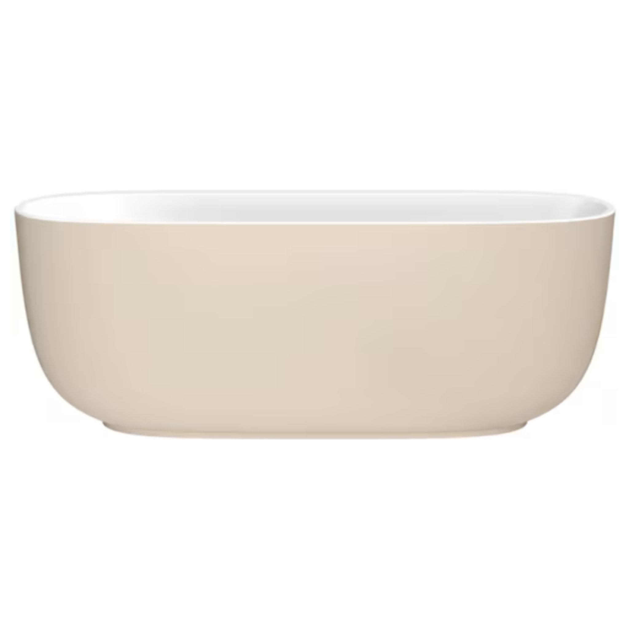 Baignoire îlot 170 x 80 cm Bastille Laque satinée Argile