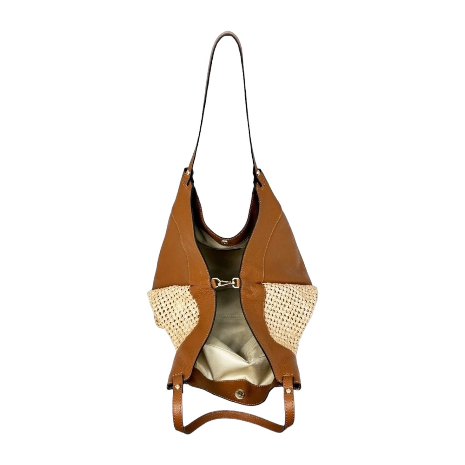 Bolso de hombro Cheval Firenze Madera Camel