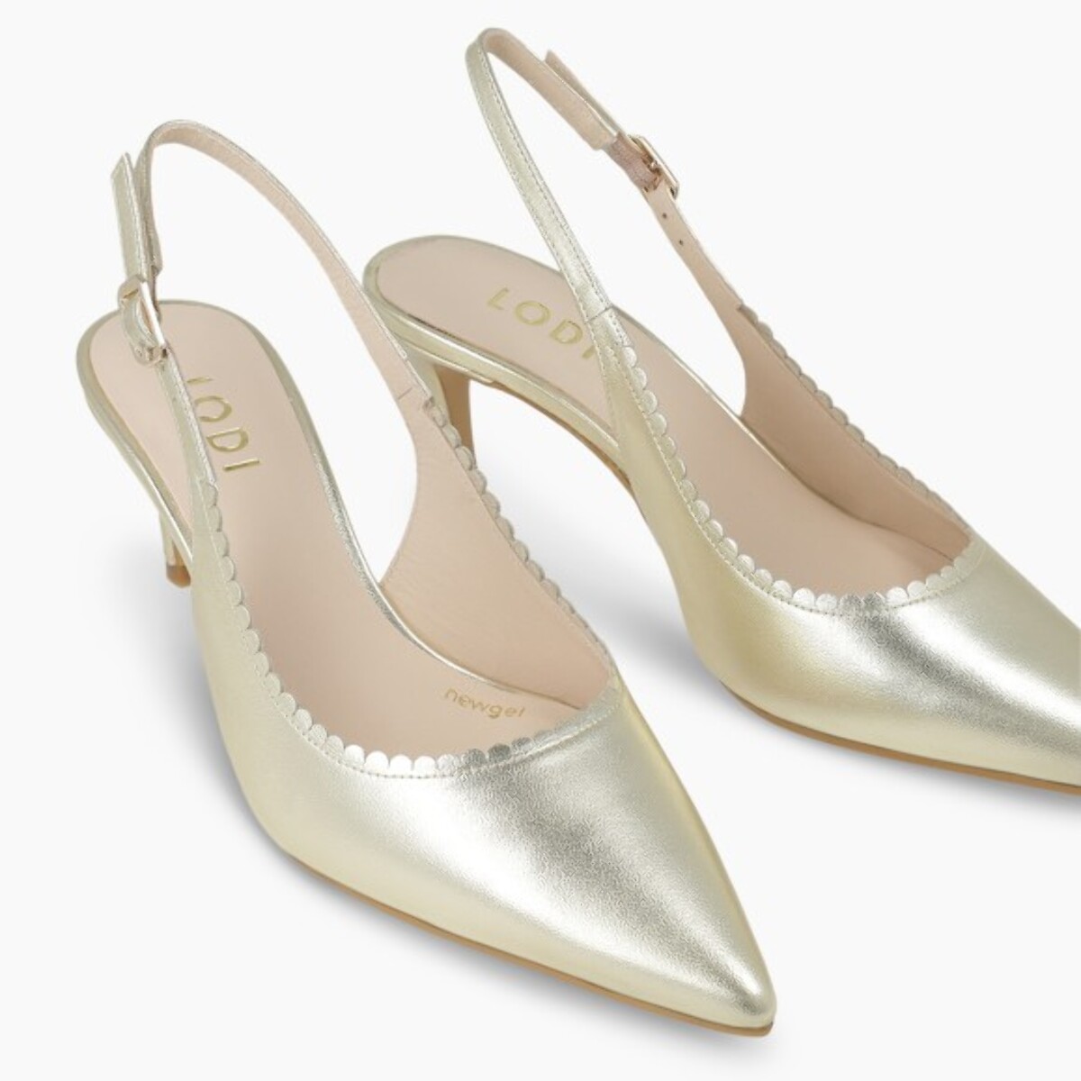 ZAPATOS DE SALÓN DORADOS NOAN