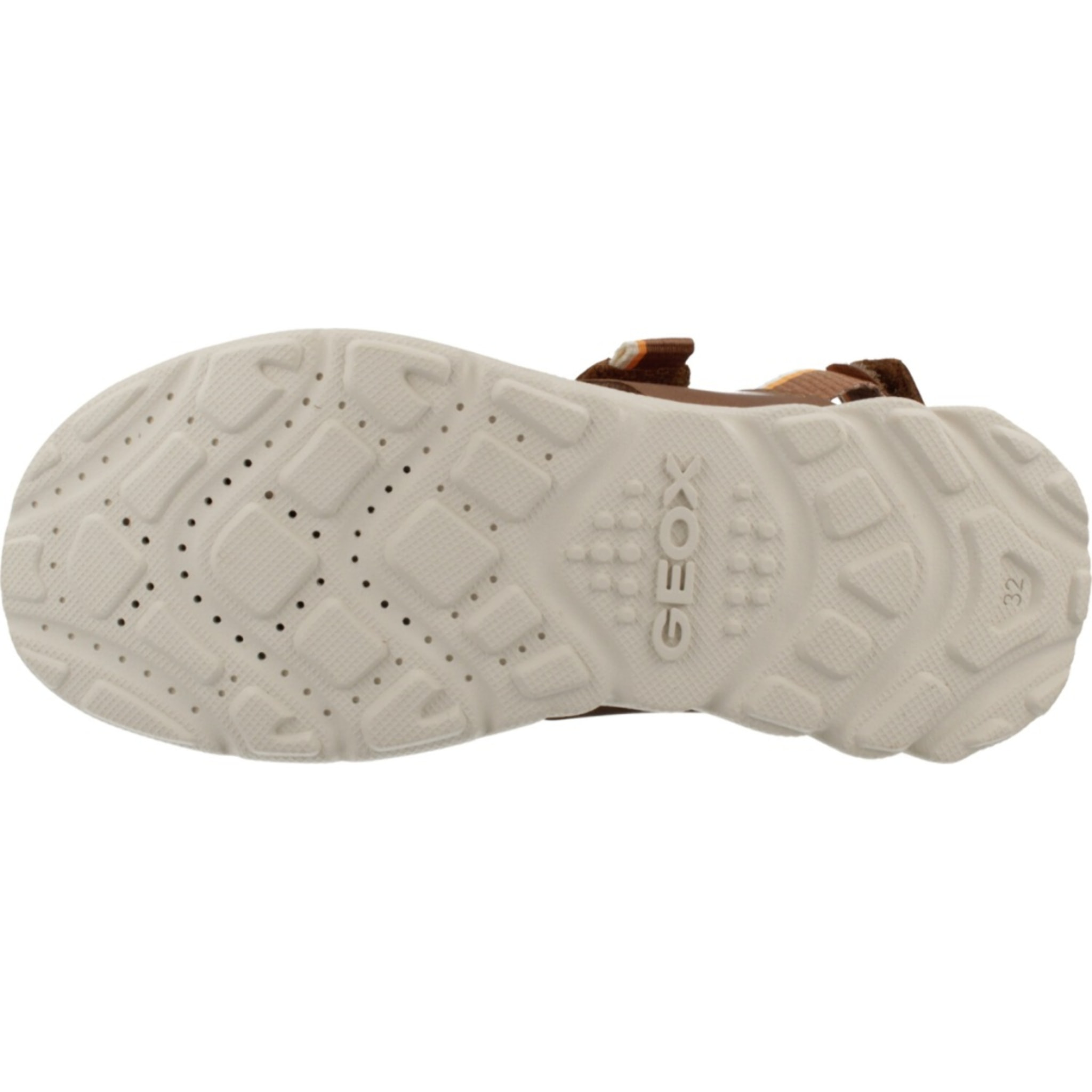 Sandalias Niño de la marca GEOX  modelo J SANDAL AIRADYUM MARRON