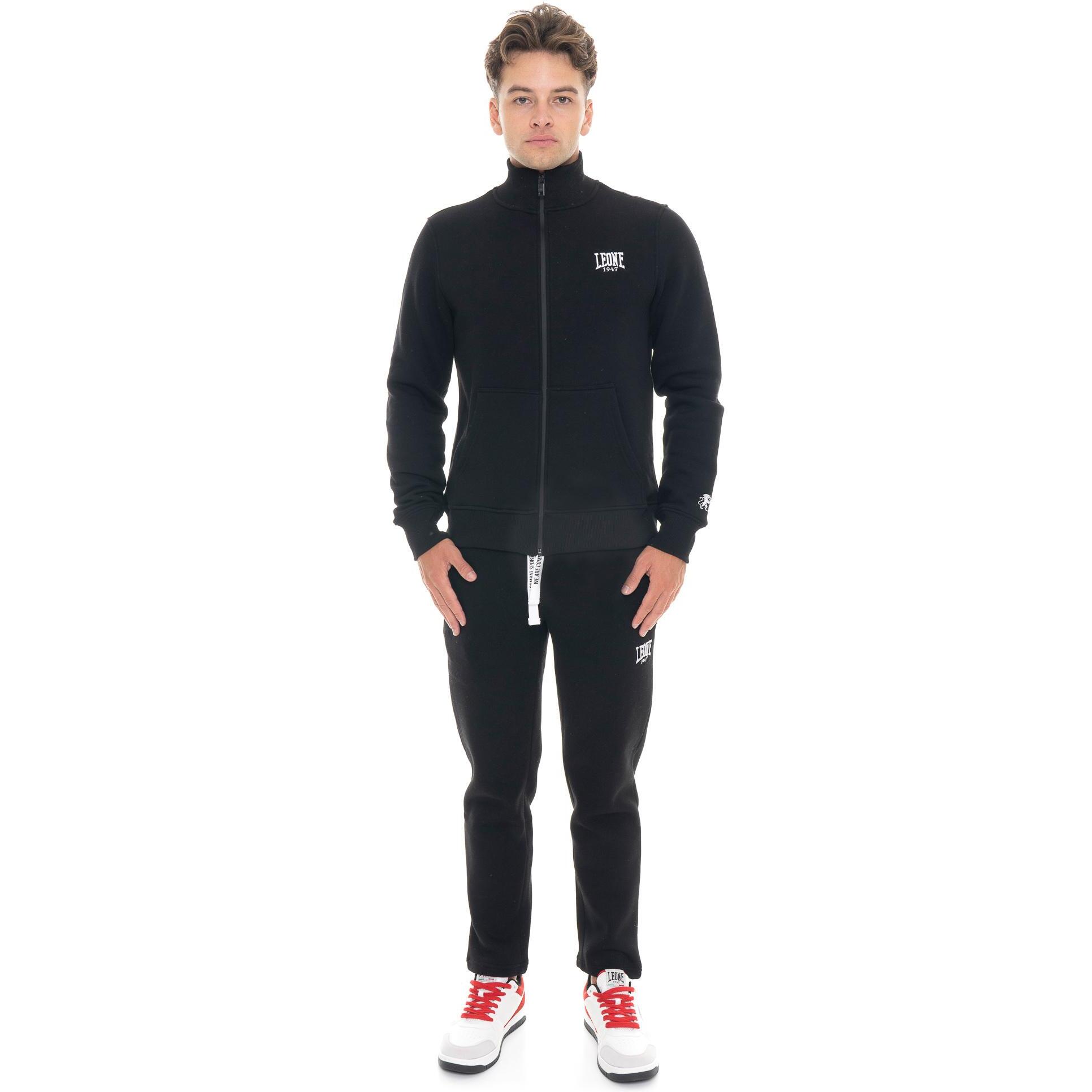 Tuta invernale uomo collo alto e zip, logo piccolo Leone 1947 Soft Basic