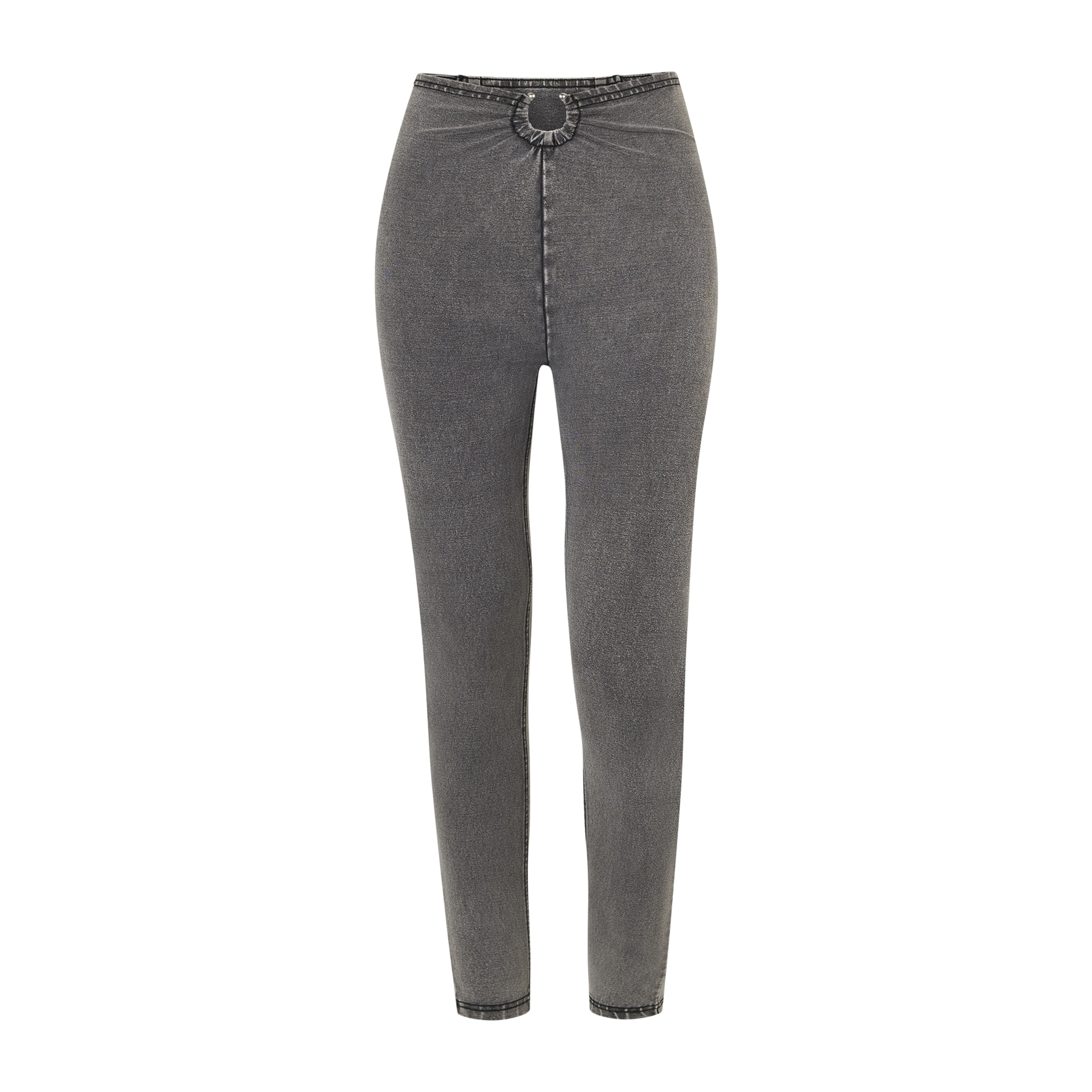 Jeggings WR.UP 7/8 superskinny vita alta con anello