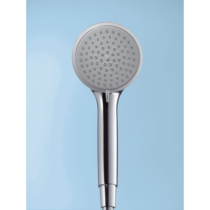 Set de douche Vario EcoSmart avec barre Unica'C 65 cm et porte-savon chromé Croma 100